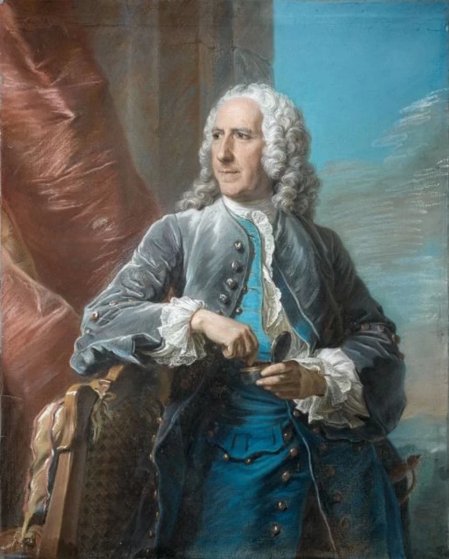 Ritratto di Etienne Perrinet, Cavaliere di Giare e Boucart, Generale Contadino